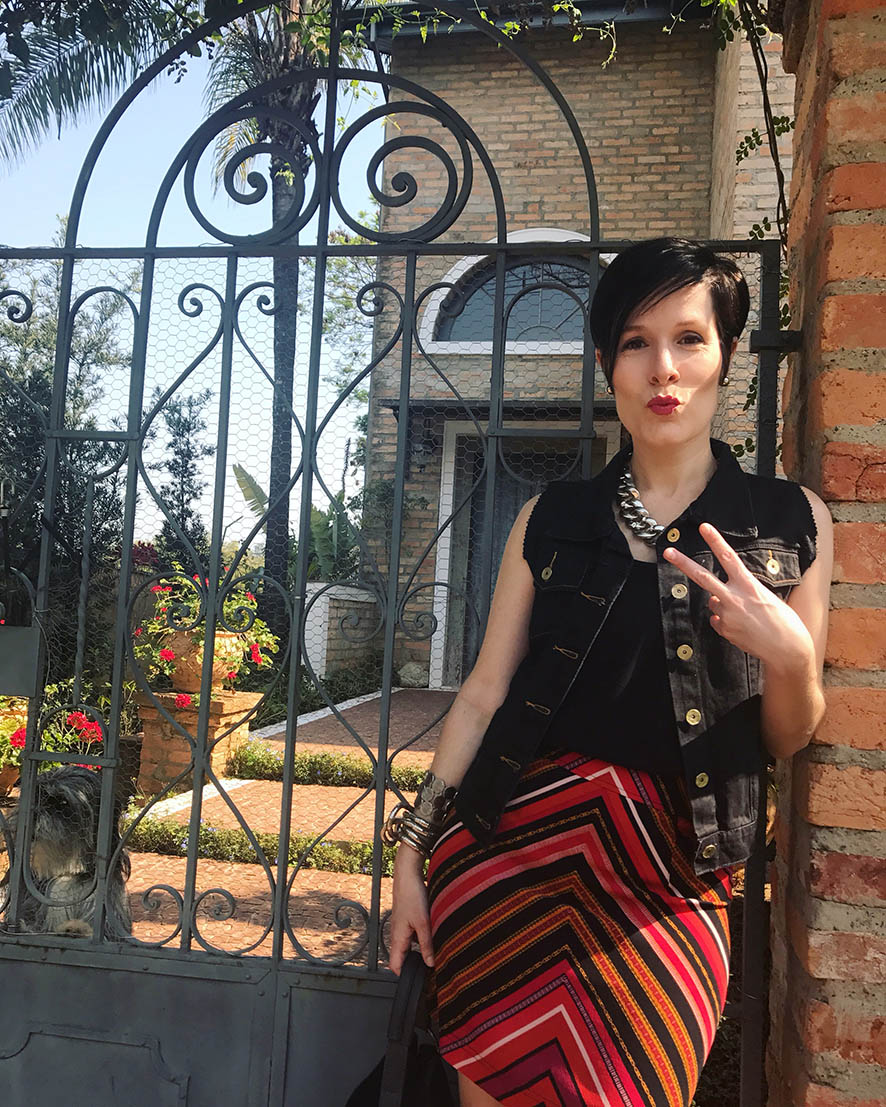 LOOK BLACK AND RED INSPIRADO NO #RIR
